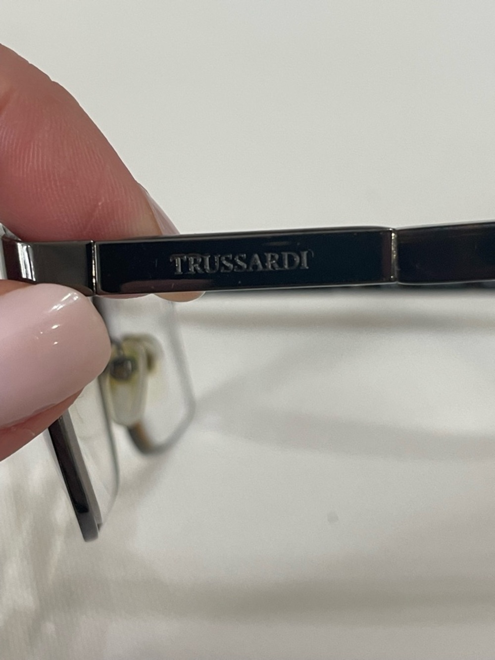 Trussardi Eyeglasses Frame VTR256K Col.0568 Unisex 55-16-145 - Picture 6 of 10